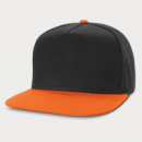 Crusade Contrast Flat Peak Cap+Orange