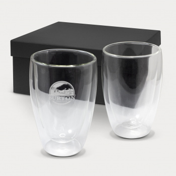 Tivoli Double Wall Glass Set (410mL)