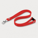 Silicone Lanyard+Red