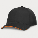 Swift Cap Black+Orange