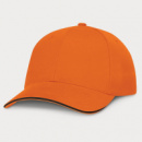 Swift Cap Black Trim+Orange