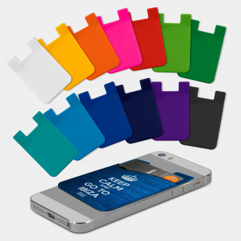 Silicone Phone Wallet (Full Colour)