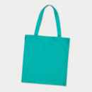 Sonnet Cotton Tote Bag Colours+Teal v2