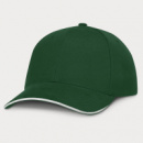 Swift Cap White Trim+Dark Green