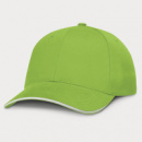 Swift Cap White Trim+Bright Green