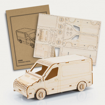 BRANDCRAFT Van Wooden Model