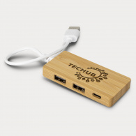 Bamboo USB Hub image