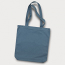 California Canvas Tote Bag+Petrol Blue