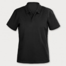 Carter Womens Polo+Black