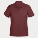 Carter Womens Polo+Burgundy