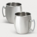 Cossack Mule Mug+Silver