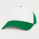 Cruise Mesh Cap White Front+Kelly Green