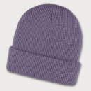 Galway Waffle Beanie+Mauve