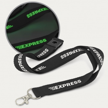 Glow in the Dark Logo Lanyard