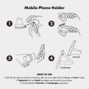 Grip Clip Phone Stand+instructions