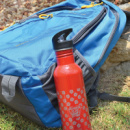 Hike Drink Bottle+in use