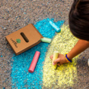 Jumbo Sidewalk Chalk+in use