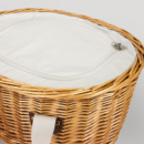 Keepsake Picnic Cooler Basket+closure