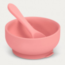 Kids Suction Bowl Set+Peach