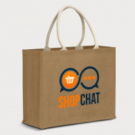 Modena Starch Jute Tote Bag image