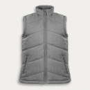 Newport Womens Puffer Vest+Heather Charcoal