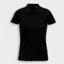 SOLS Planet Womens Polo+Black