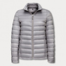 SOLS Wilson Womens Puffer Jacket+Silver