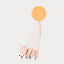 Sprite Round Bamboo Charging Cable+unbranded