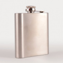 Stainless Steel Hip Flask+back