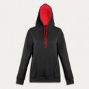 Studio Contrast Unisex Hoodie+Red