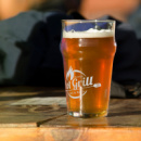 Tavern Beer Glass+in use