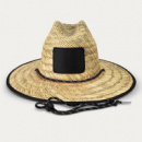 Tiki Straw Hat+Black