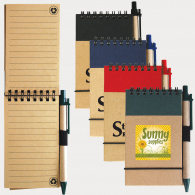 Tradie Cardboard Notebook with Pen image