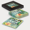 Venice Glass Coaster Set of 4 Square (Full Colour)