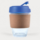 Vienna Eco Coffee Cup Cork Band+Dark Blue