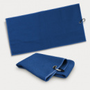 Waffle Golf Towel+Royal Blue