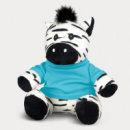 Zebra Plush Toy+Light Blue