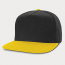 Crusade Contrast Flat Peak Cap+Yellow