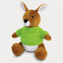 Kangaroo Plush Toy+Bright Green