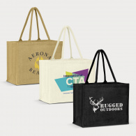 Torino Jute Tote Bag (Colour Match) image