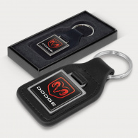 Baron Leather Key Ring (Square) image