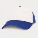 Cruise Premium Mesh Cap White Front+Royal Blue