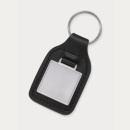 Baron Square Leather Key Ring