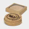 Oakridge Cork Coaster (Round)—Set of 4